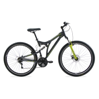 Bicicleta BENOTTO Montaña DS-500 R29 21V. Hombre DS Frenos Delantero Disco Mecanico/Trasero ”V” Aluminio Gris Oscuro/Verde Talla:UN
